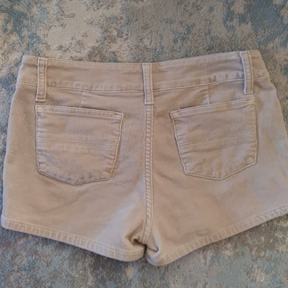 Jalate Jeans Wear Corduroy Shortie Shorts Junior 7/8 Tan - Picture 8 of 14